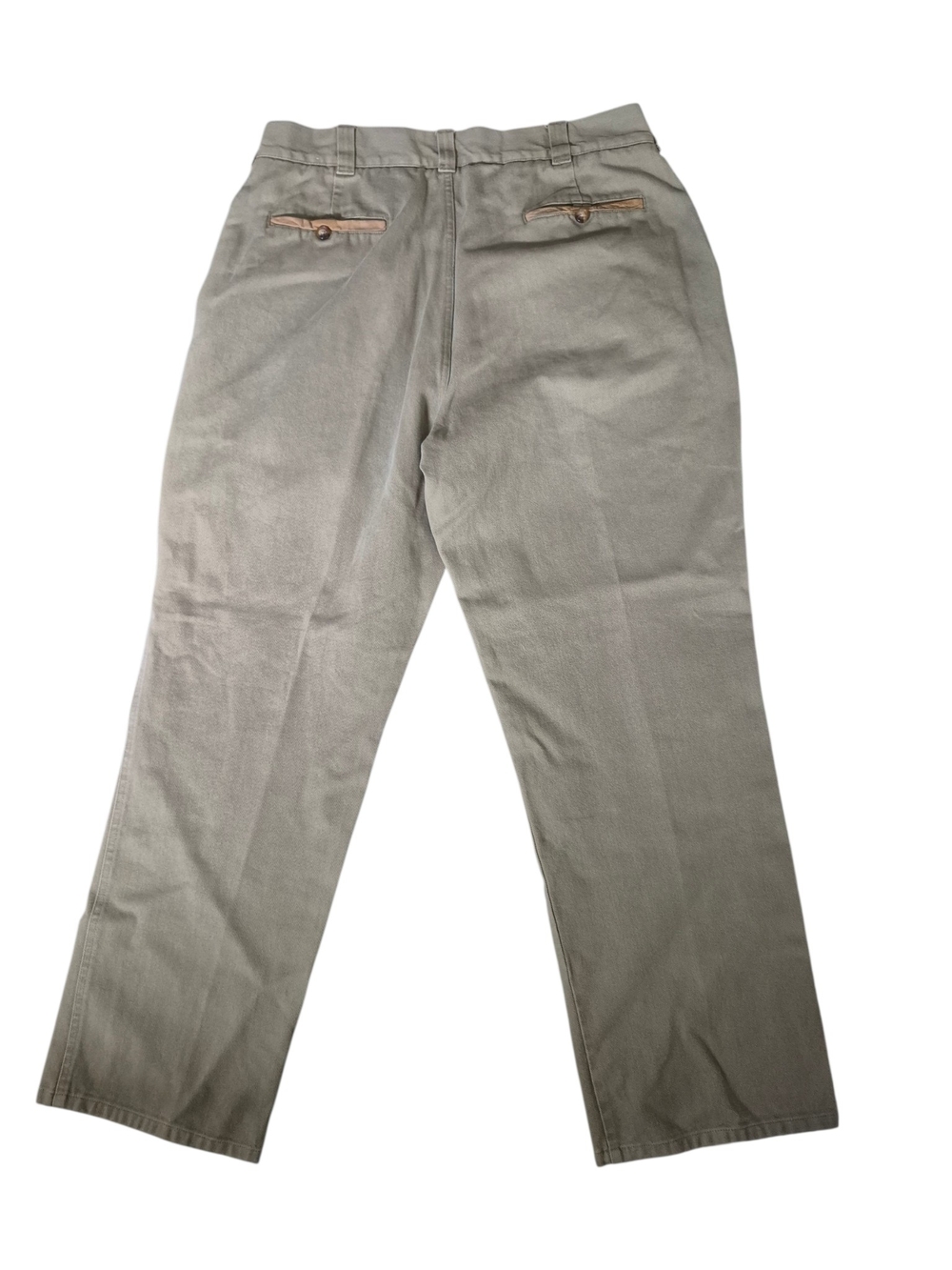 Orvis Men's Tan Chino Pants - Classic Straight - Picture 4 of 6